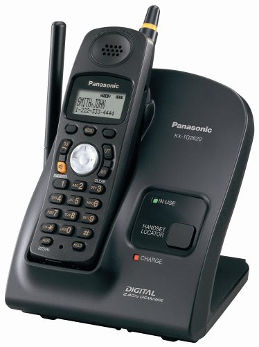 Panasonic KX-TG2620B 2.4 GHz FHSS GigaRange Digital Cordless Telephone Panasonic KX-TG2620B 2.4 GHz FHSS GigaRange Digital Cordless Telephone