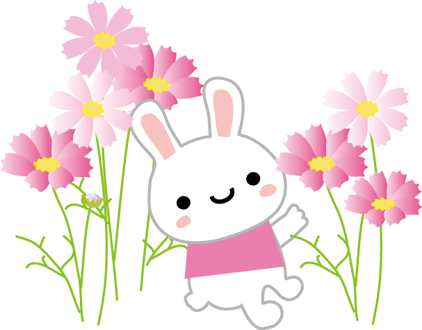 秋のイラスト 落ち葉 コスモス どんぐり 無料イラスト