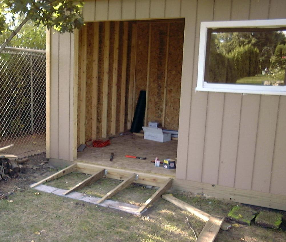 mean work: Plans shed ramp