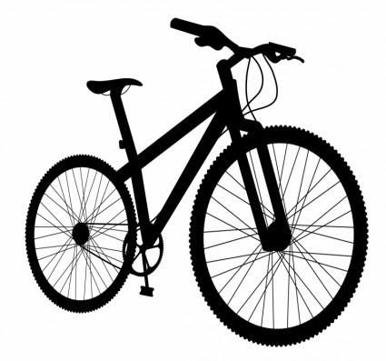 自転車のシルエット ベクトル シルエット 無料ベクトル 無料でダウンロード