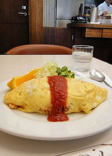 レストラン早川 オムライス 銀座 東京のむのむ