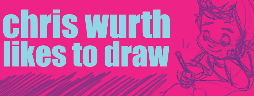 chris wurth likes to draw