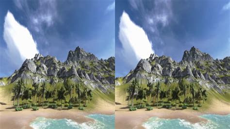 virtual reality travel  extreme stereoscopic hd