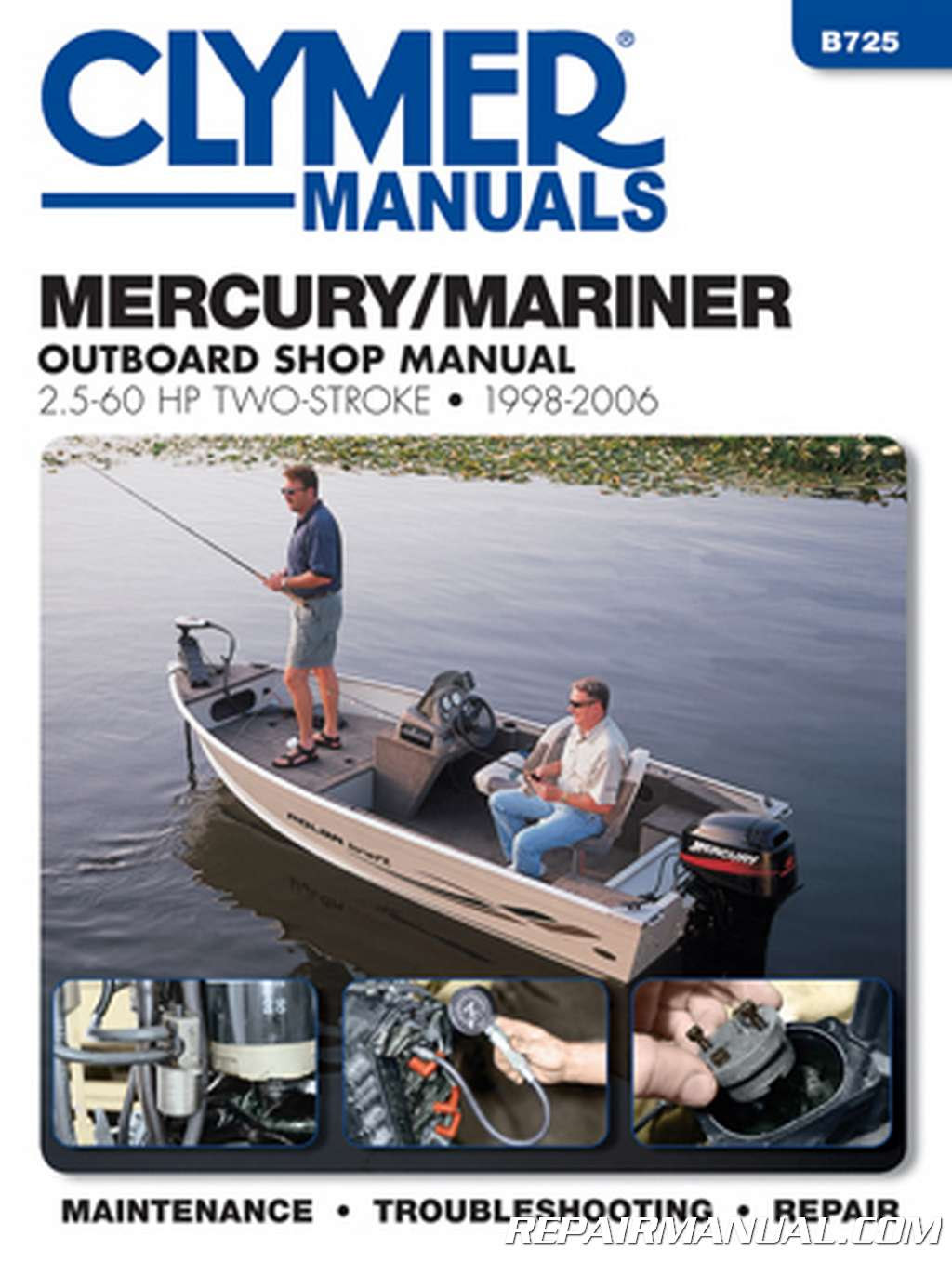 1998-2006 Mercury-Mariner 25hp – 60hp Outboard Boat Engine ...