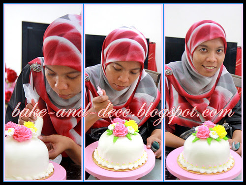 Personal Class: Steam Buttercream Cake ~ 15 July 2012