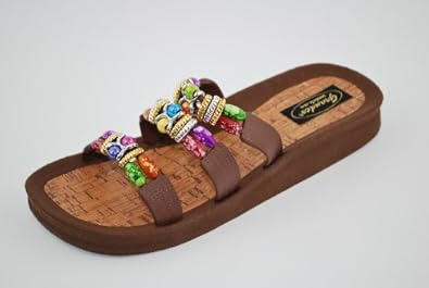 Amazon: Grandco Women's Classic Cork Slide Sandals: Shoes