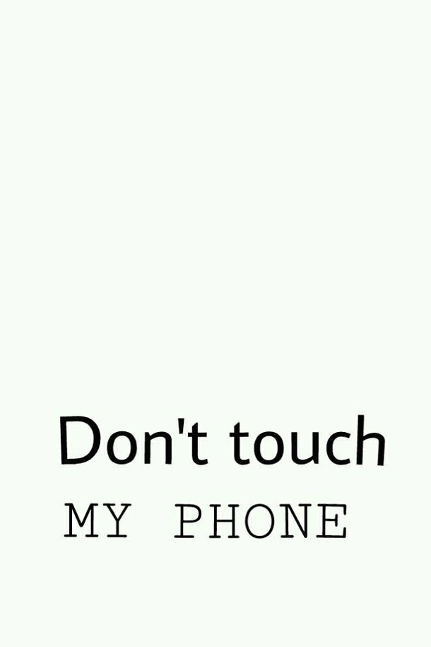  Don t  Touch  My  iPod Wallpaper  WallpaperSafari