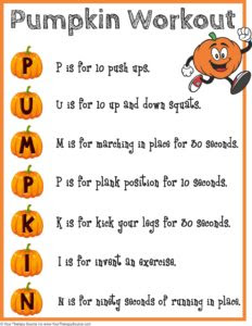  FREE Halloween Printables Sensory Motor from Your Therapy Source Info sixteen FREE Halloween Printables – Sensory Motor Skills
