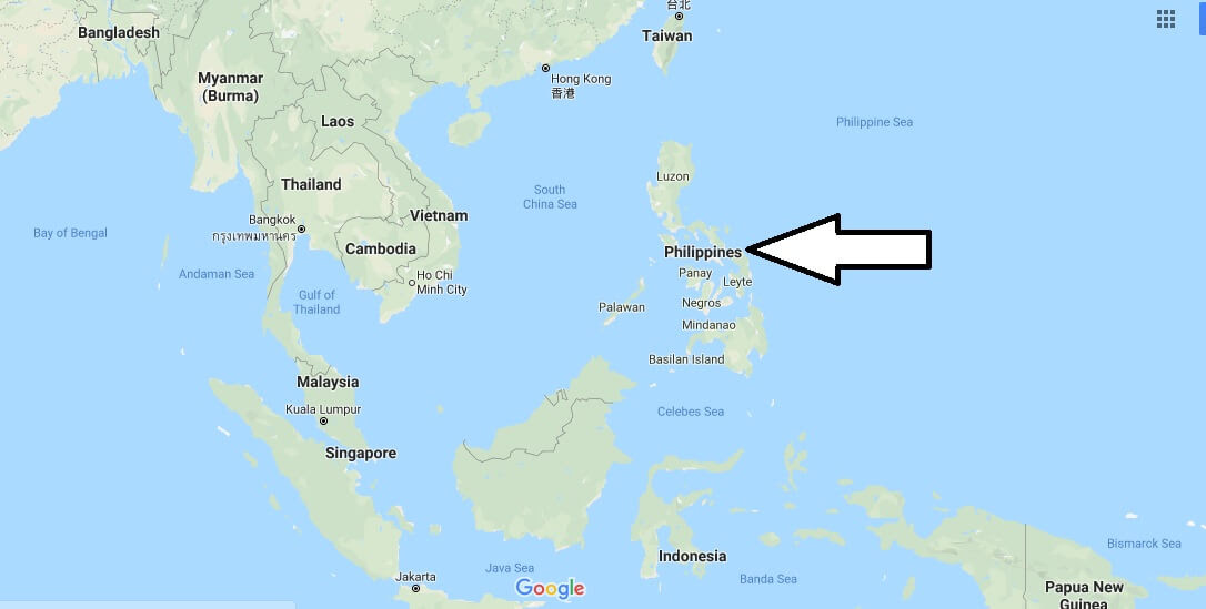 Philippines Map And Map Of Philippines Philippines On Map Where Is Map