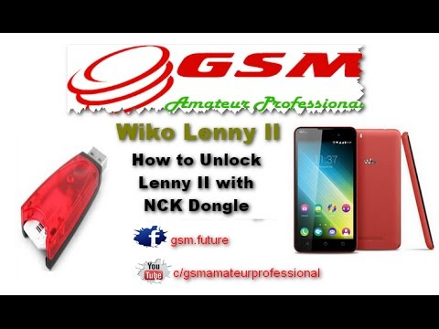 How to Unlock Wiko Lenny II with NCK Dongle