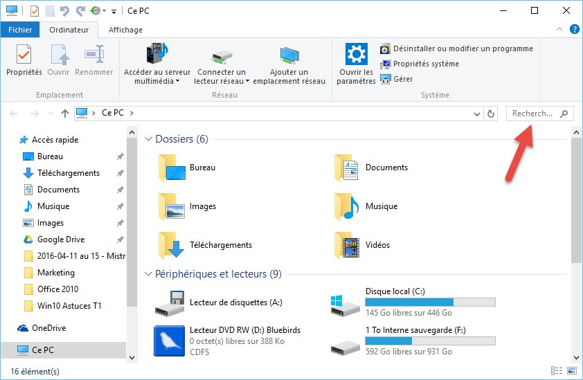 Windows 10 Acc l rer les recherches de fichiers M diaforma Windows 10 Acc l rer les recherches de fichiers M diaforma
