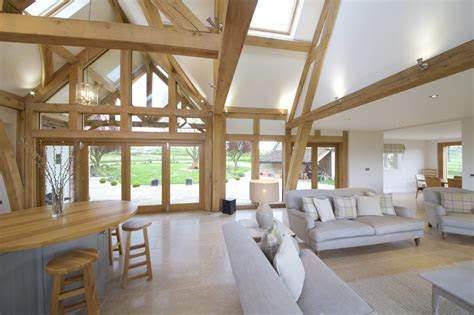 oak framed kitchen dining  garden room extension