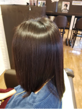 縮毛矯正でサラサラストレートヘアに Arms店のブログ 奈良 美容室 ハートクリップ 橿原市 天理