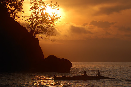 Canibad Sunrise, Burning Tree
