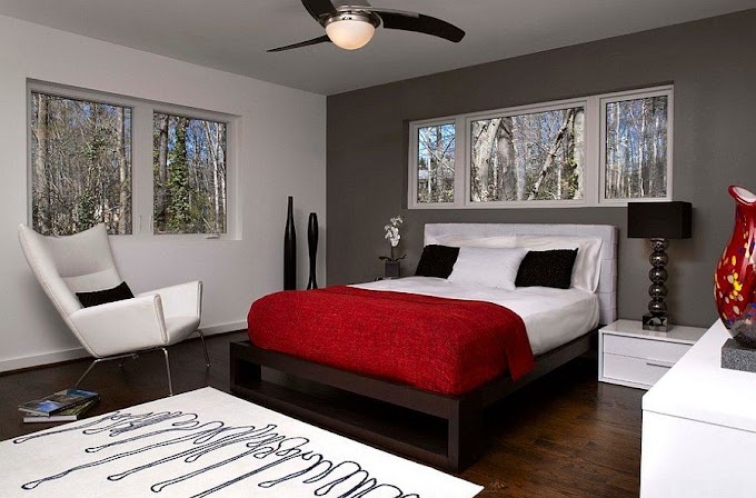 Inspiration Red And Gray Bedroom Ideas, You Need!