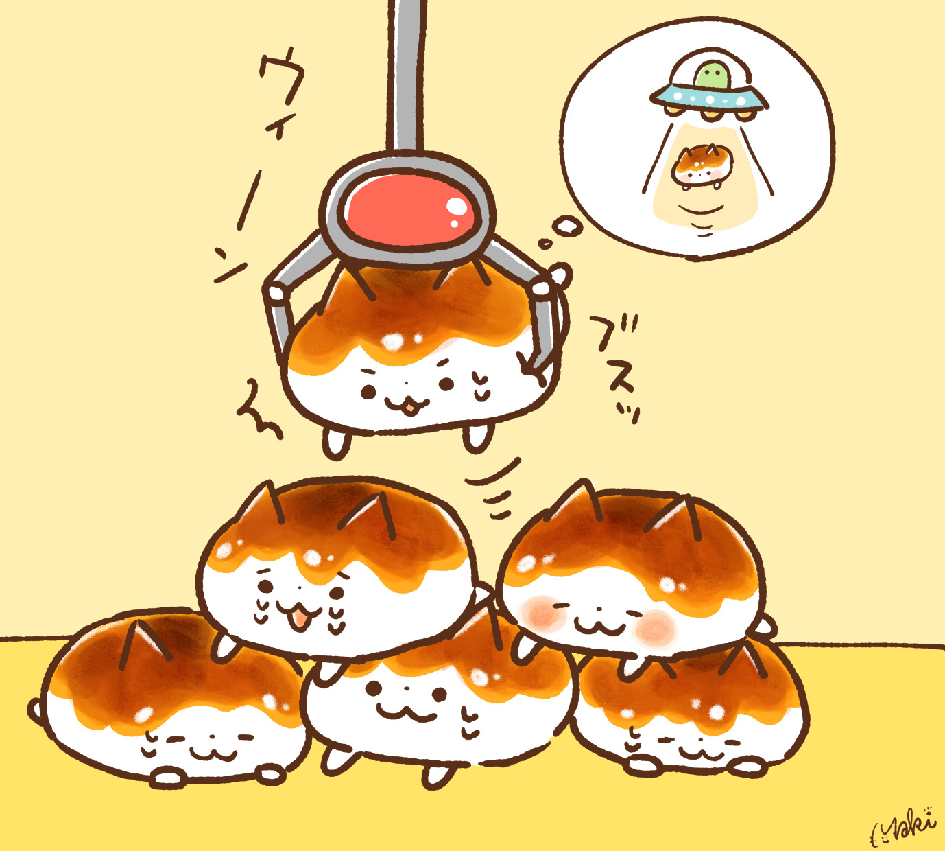 みたらしにゃんこ イラスト キャラクター制作 きゃらきゃらマキアート オフィシャルサイト