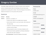 Uber Driver Sample Resume