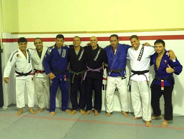 Rony Jason, Minotauro, Minotouro e rafael Feijão, UFC (Foto: Reprodução)