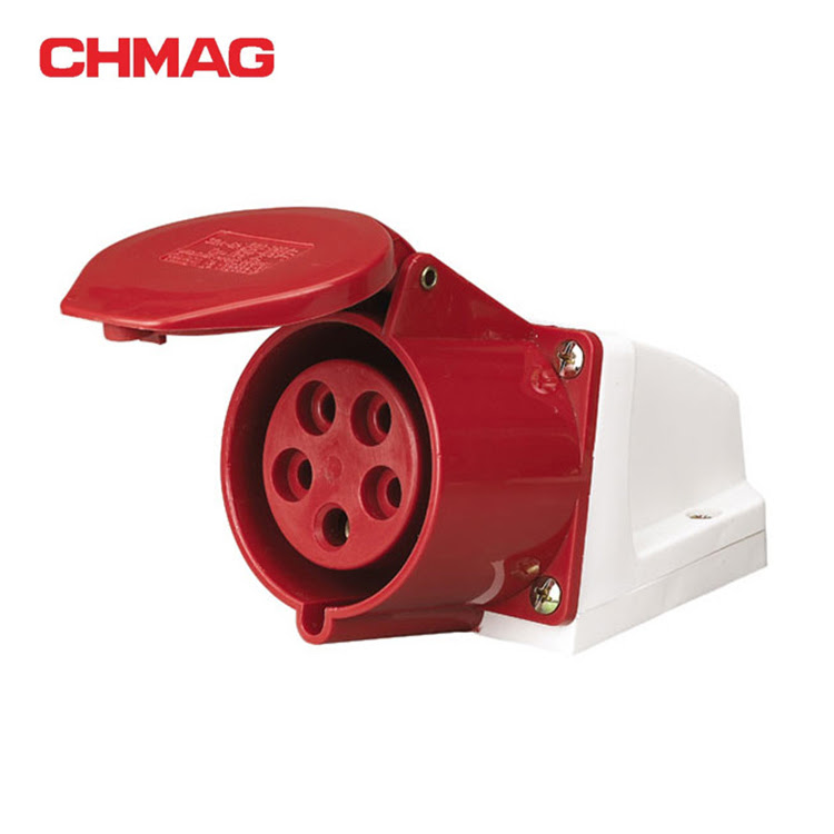 Female Wall Socket Ip44 3 Phase Industrial Plug And Socket 16a 5p 380 415v 440v 115 View Industrial Socket 16a 5p Chmag Product Details From Wenzhou Chmag Electrical Co Ltd On Alibaba Com