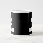 Dog Dad Paw Large Coffee Mug