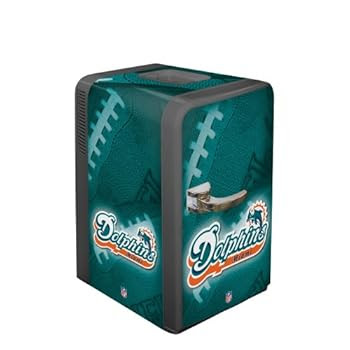NFL Miami Dolphins Portable Party Refrigerator