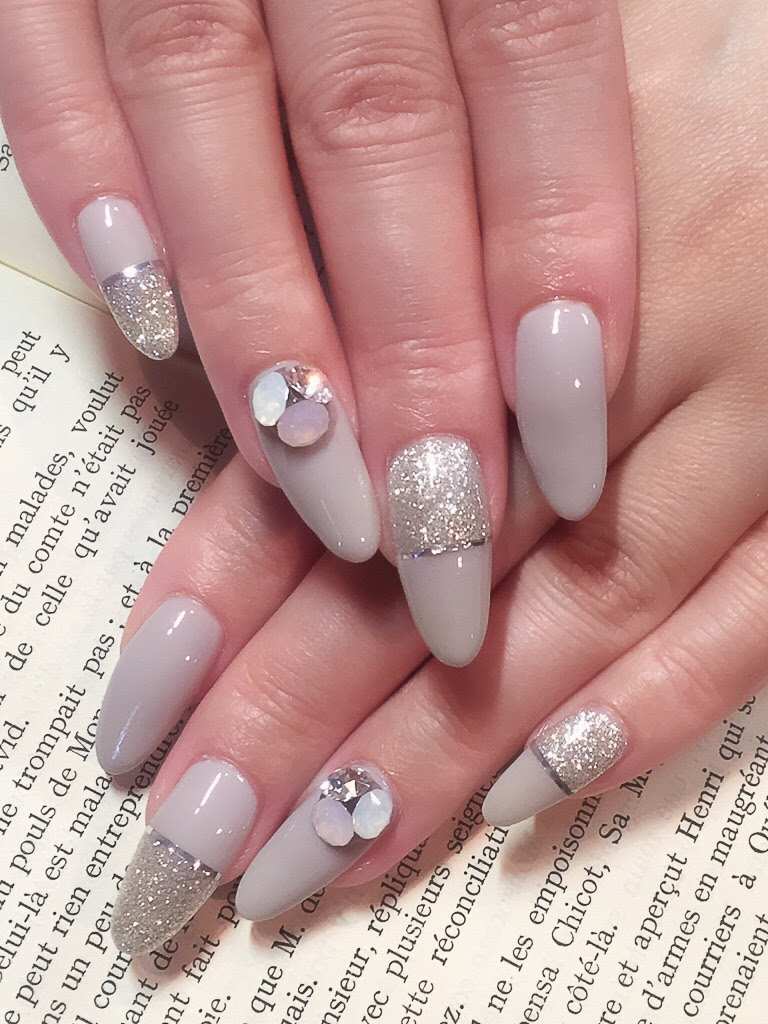 デザイン スモーキー 1 恵比寿西口4分 プライベート ネイルサロンlog