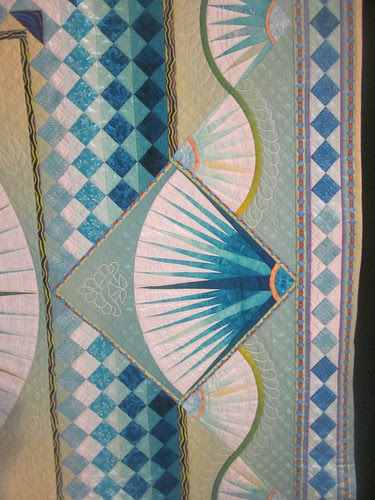 "Departure" by Kiyomi Takayanagi, close up of border