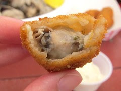 Fried Oyster Closeup