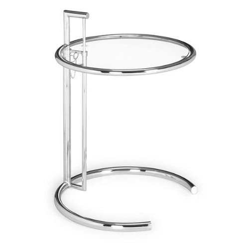 Zuo Modern Eileen Grey Side Table Tempered Glass MPN: 401138