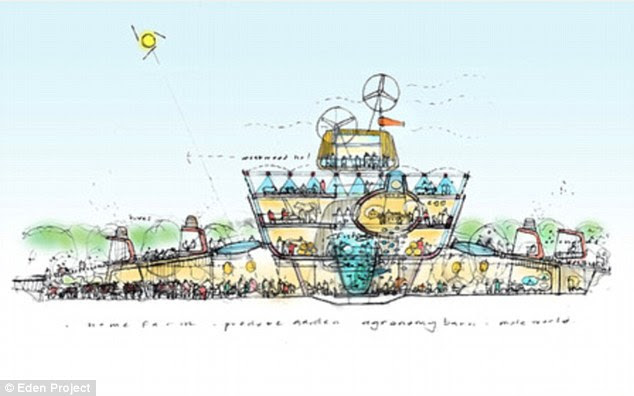 As its name suggests, The Ark (illustrated) will resemble a large 