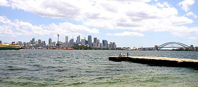 City Skyline from Bradley's Head
