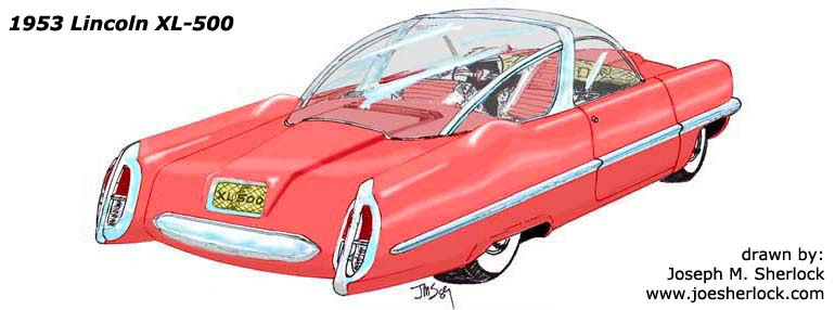 1953 lincoln xl 500