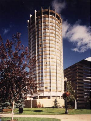 Downtown edmonton map