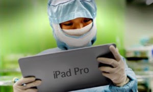 Inspecting iPad Pro