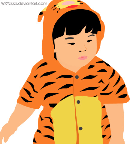 Download Baby Tigger Vector by wxyzzzzz on DeviantArt