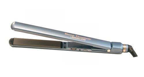 BaByliss Pro BABNT3072 Nano Titanium-Plated Ultra-Thin Straightening Iron, 1 Inch
