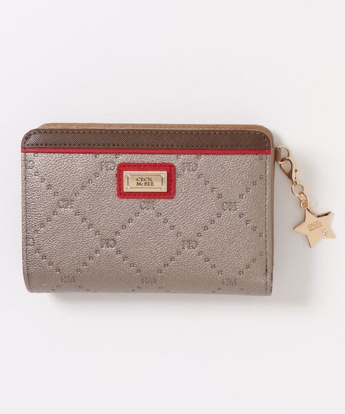 Cecil Mcbee Mcbee Cecil セシルマクビー セピアセピアミディアムウォレット 財布 Cecil Mcbee セシルマクビー のファッション