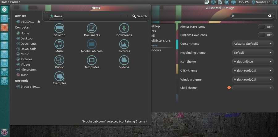 ubuntu themes