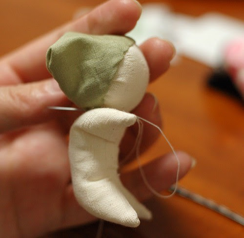 Sarubobo pattern 3, step 8