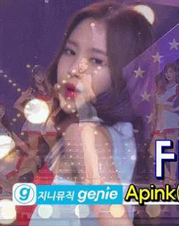 How Son Naeun looked like yesterday on Music Bank.. Is this the real lifeㄷㄷㄷ