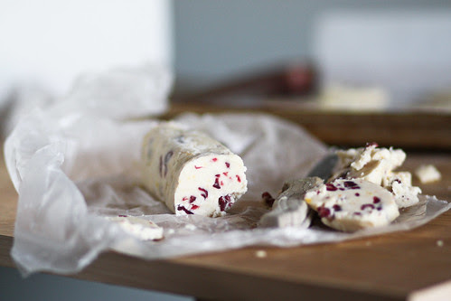 cranberry orange shortbread
