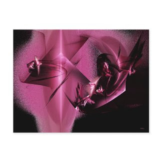 Purple Anomaly Postcard