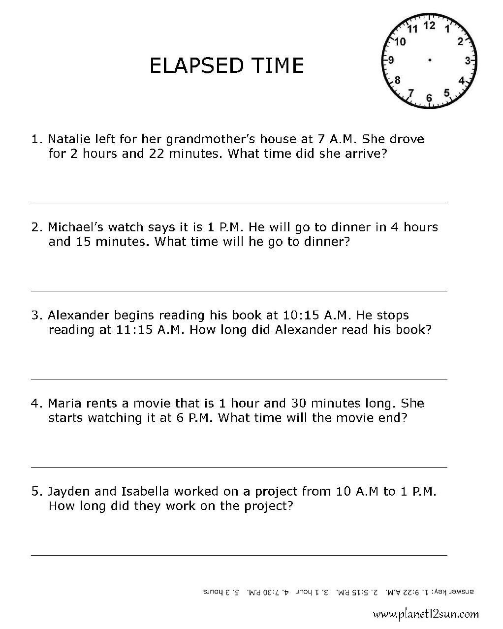 elapsed time math blank planet12sun com