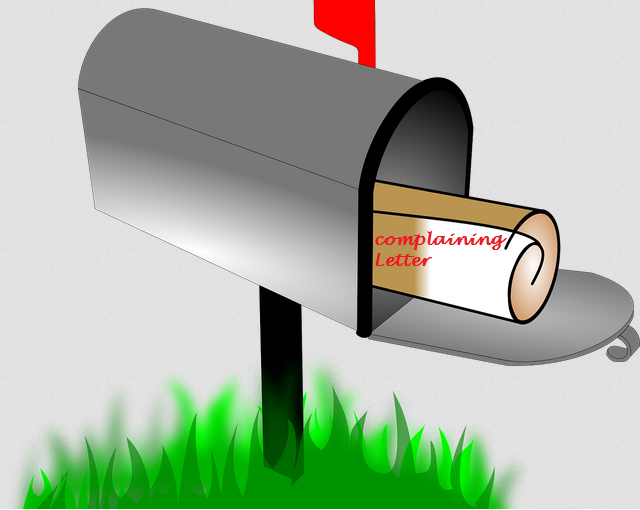 letter complaint generic structure