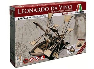 Kit-Leonardo da Vinci Italeri 1/10 Barca a Pale