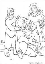 Download Brother Bear Coloring Pages On Coloring Book Info