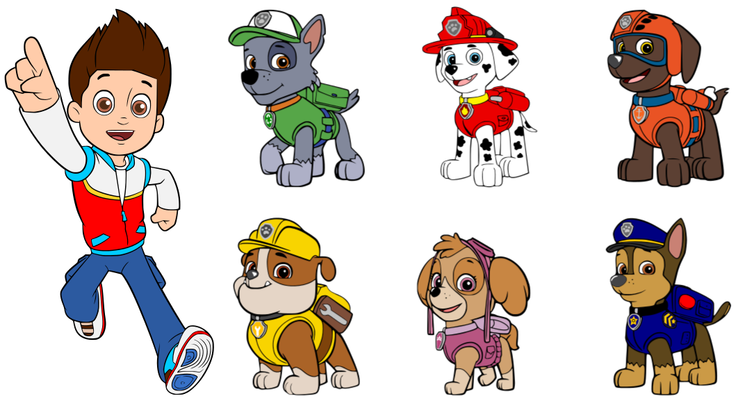 Download Paw Patrol Vector Art at GetDrawings | Free download