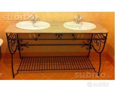 Arredo Bagno In Ferro Battuto Argelato