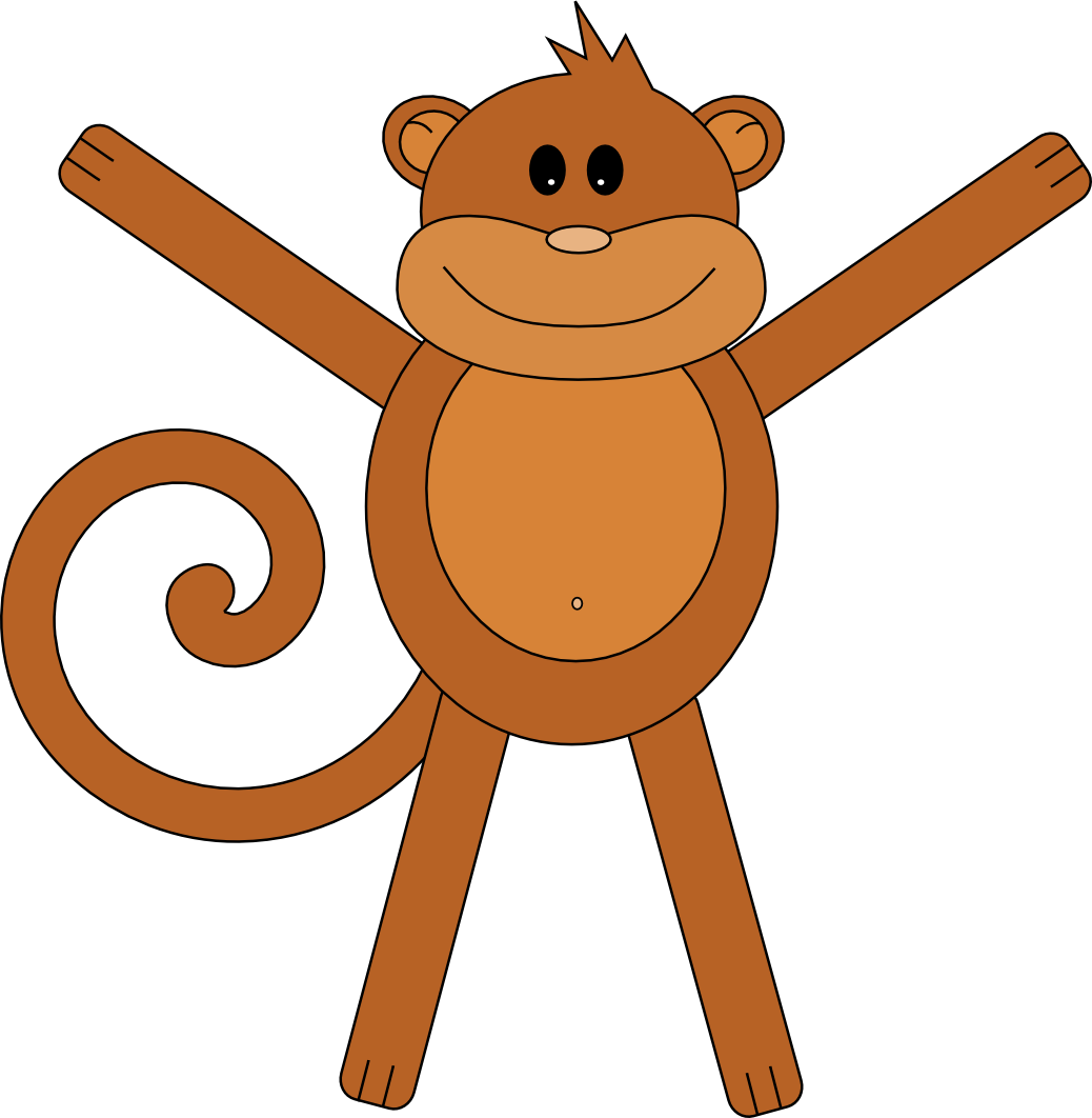 Download Monkey Clipart Svg - 209+ Popular SVG File for Cricut, Silhouette and Other Machine