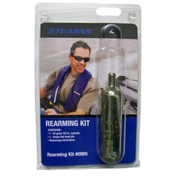 stearns inflatable life jacket / pfd re-arm kit defender